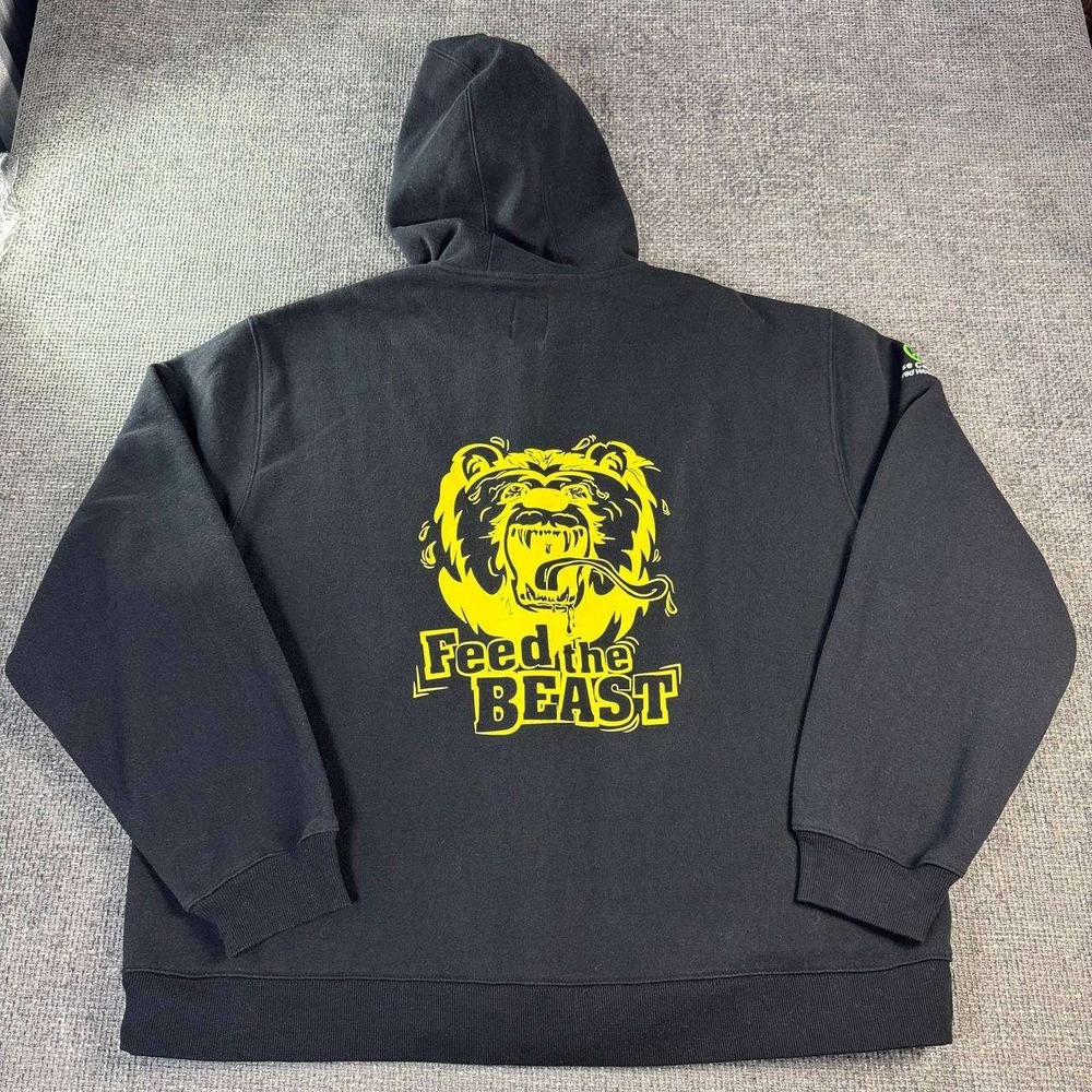 Dickies Full Zip Hoodie Mens 3XL Feed The Beast